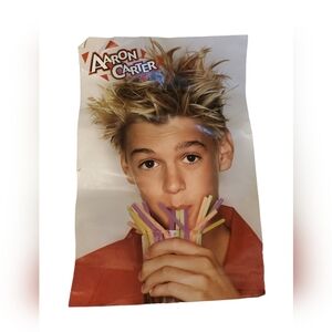 Vintage Aaron Carter poster